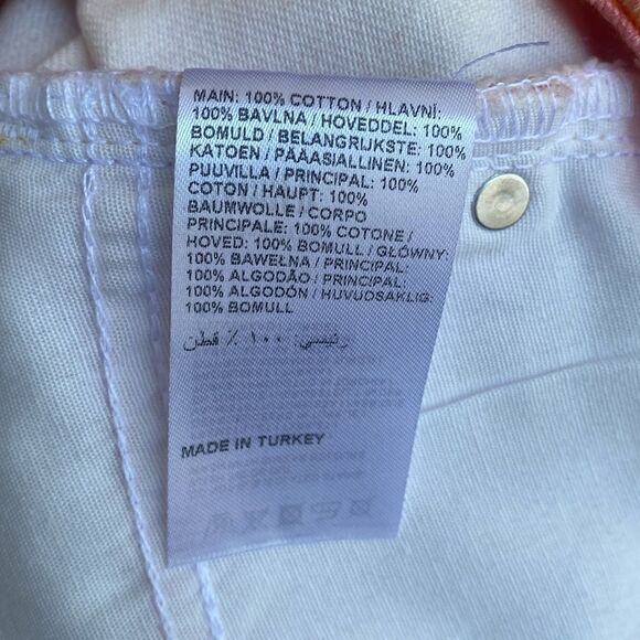 The Ragged Priest Ragged Jeans Doll Retro Square Print Denim Mini Skirt Size 24 - Picture 4 of 6